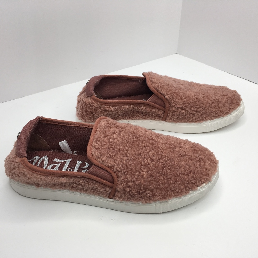 Mad Love Kam Sherpa Twin Gore Sneakers Pink Size 8